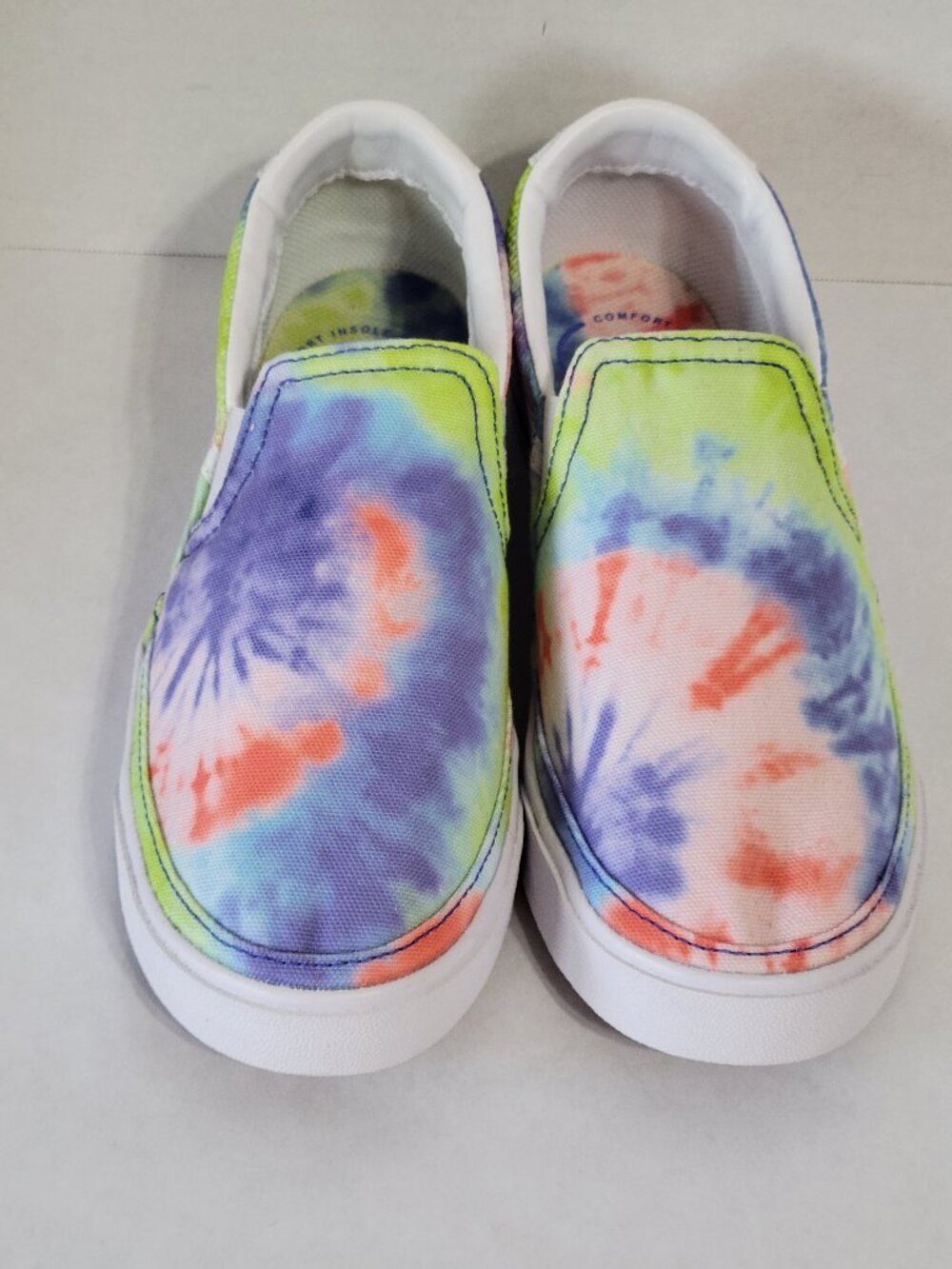 Nike Women's Court Legacy Print 'Tie-Dye' Slip-On Sneakers CZ1752-900 Size 7.5